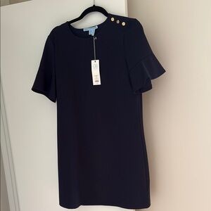 Draper James Navy Mini Dress